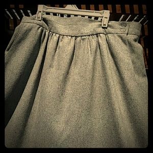 Pan-Iver wool skirt